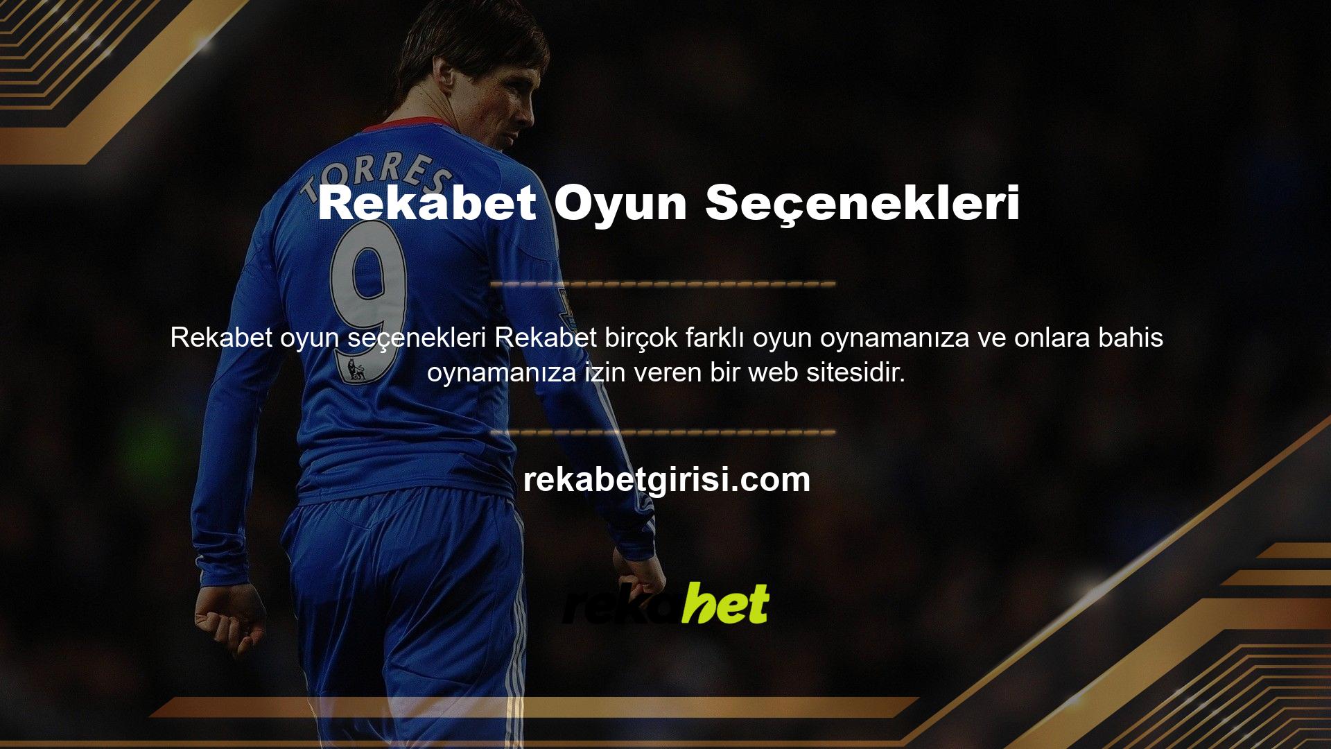 Rekabet TV'de canlı maçları izleyebilir ve sitede gerçekleşen tüm maçları görme şansının tadını çıkarabilirsiniz