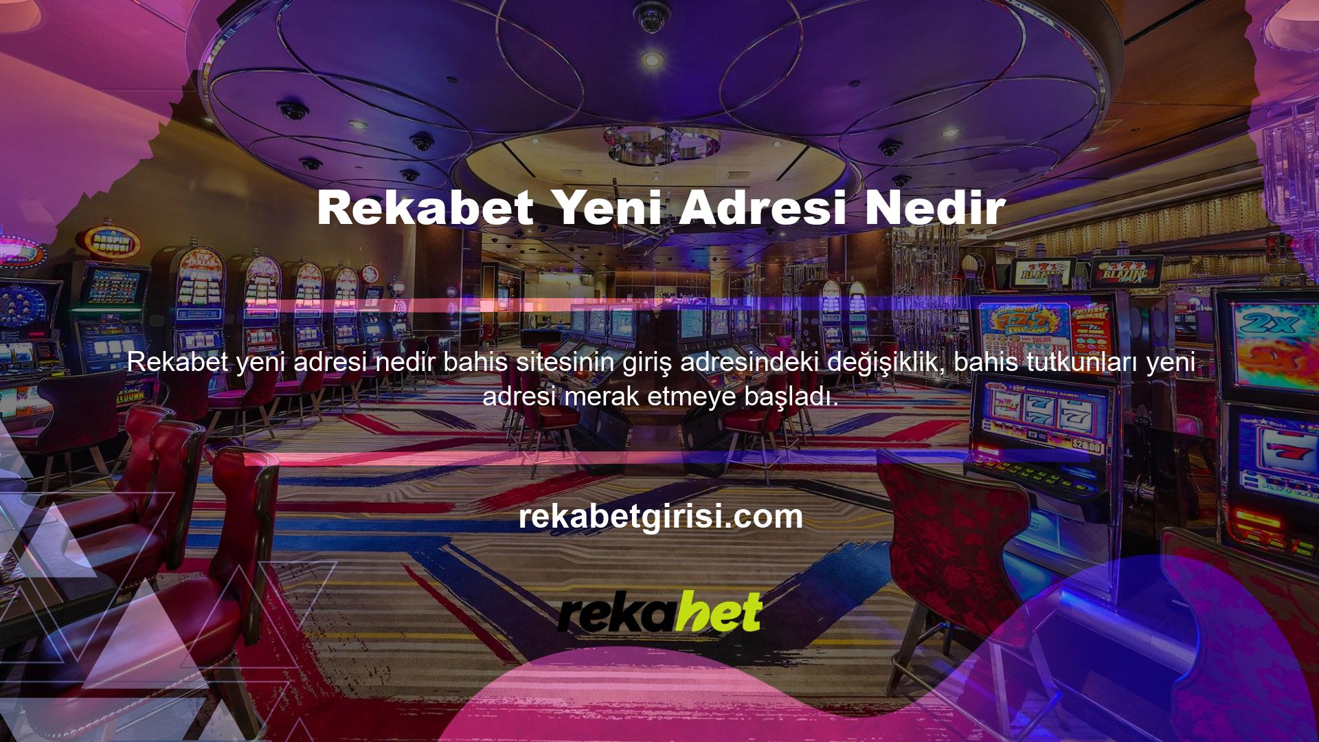 Rekabet yeni adresiniz olarak kullanabilirsiniz